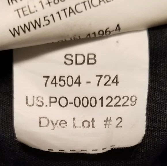 5.11 Quantum 36 x 32 - Picture 7 of 7